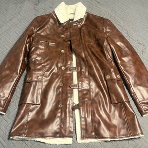 Petorucci brown mercenary jacket